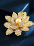 Bloom Brooch Rose Pearl