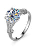 Gorgeous Iman Moissanite Ring