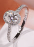 Grace Oval Moissanite Ring