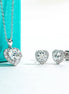 Heartthrob Moissanite Set Necklace Only