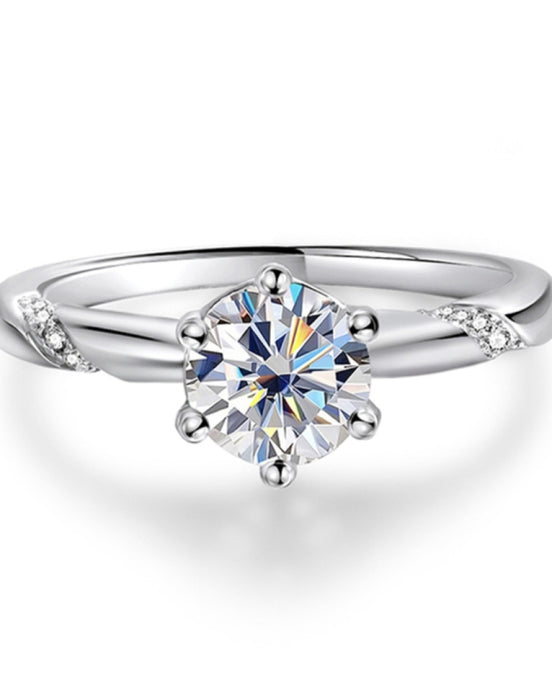 Nuella Moissanite Ring