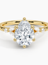 The Pear Floral Cathedral Ring