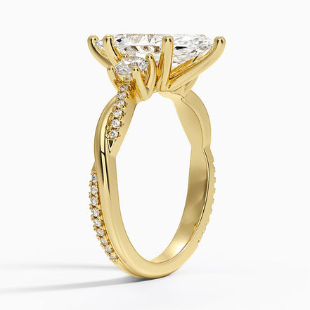 The Marquise Three-Stone Ring