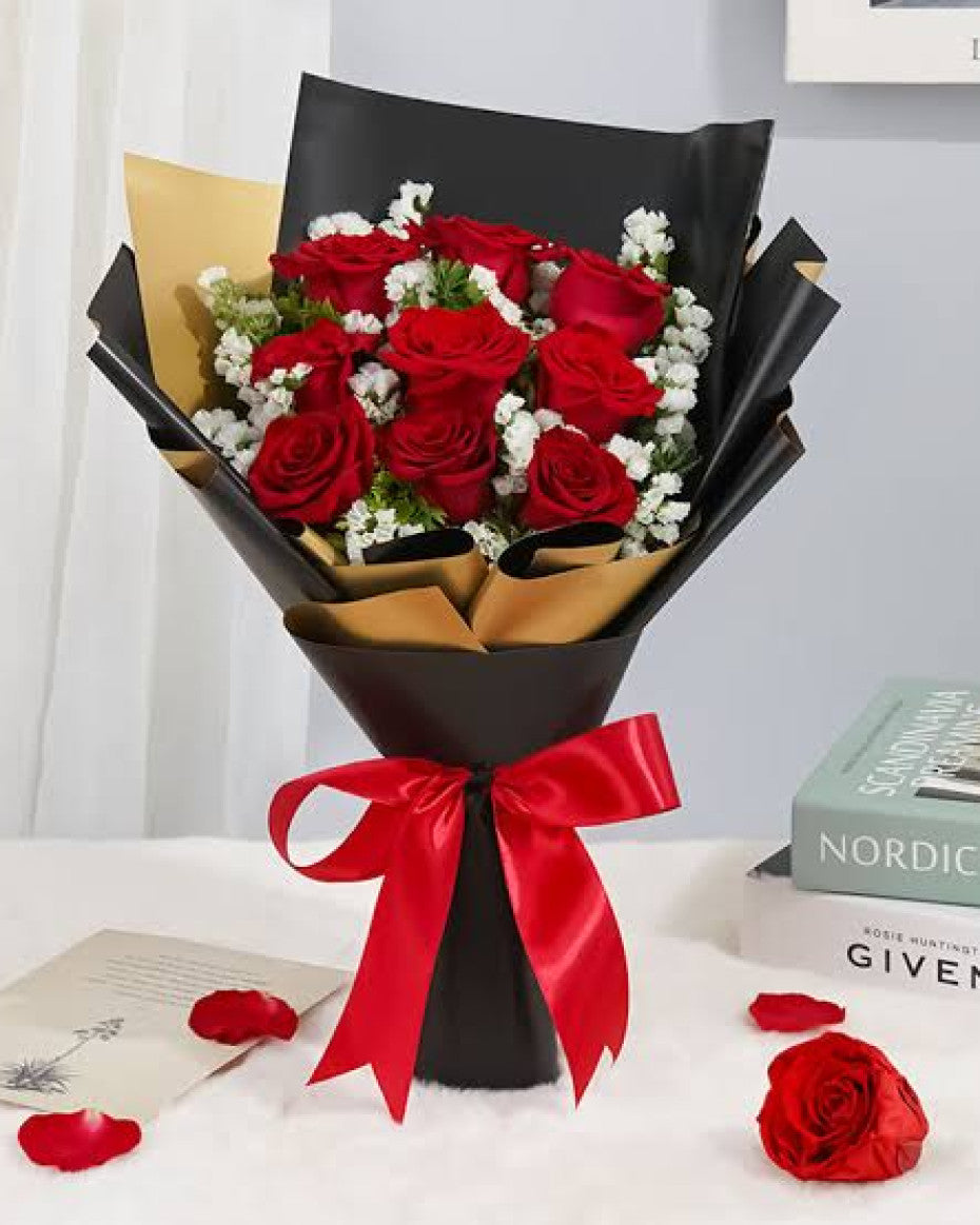 Bouquet/Roses Red