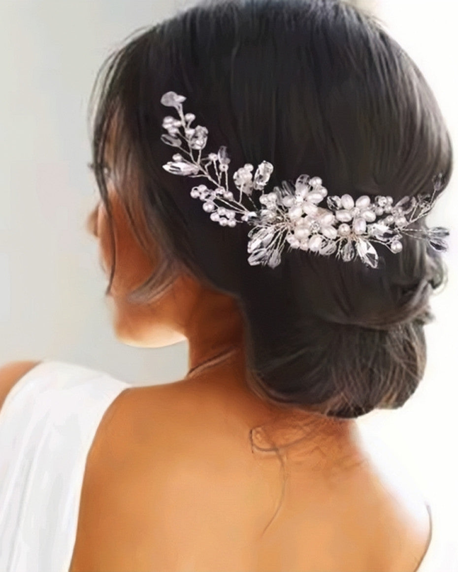 Bridal Hair comb 001 Gold