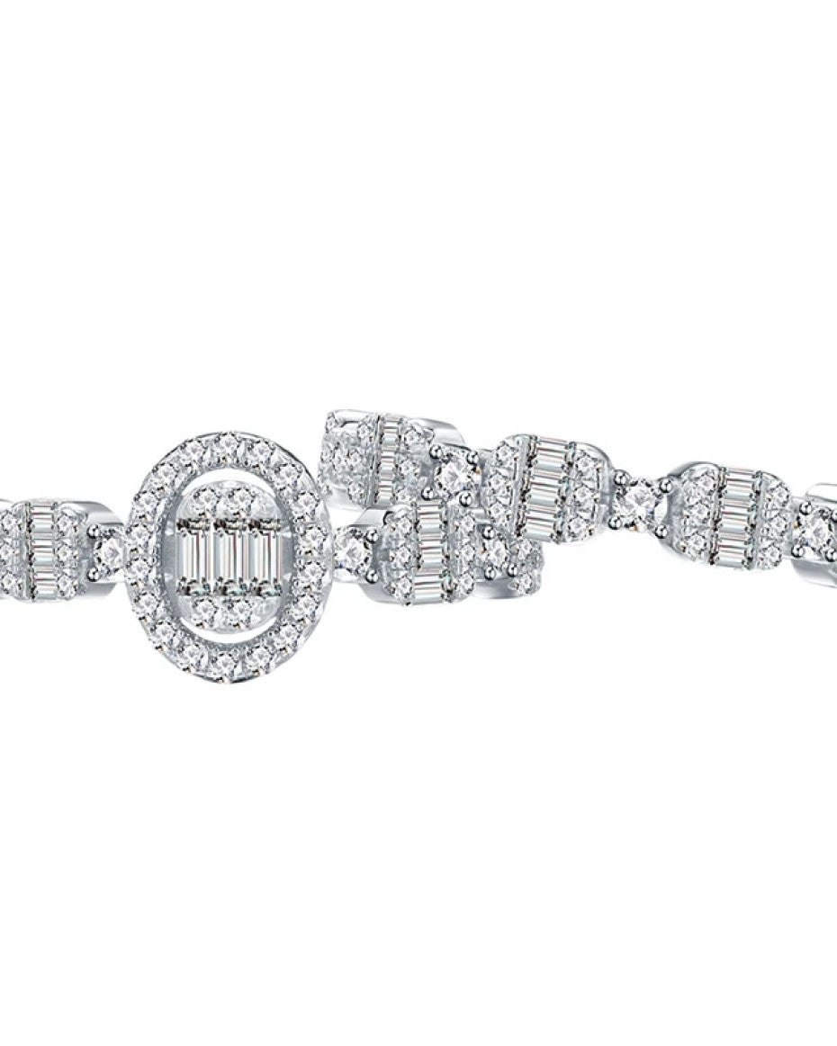 Sophie Baguette Wedding Ring Set.
