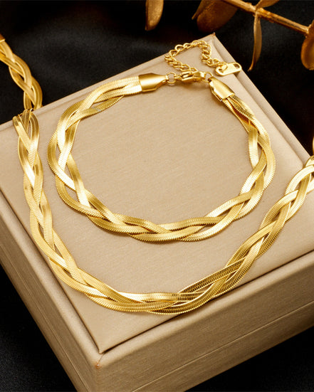 Vintage Necklace & Bracelet Set Necklace Only