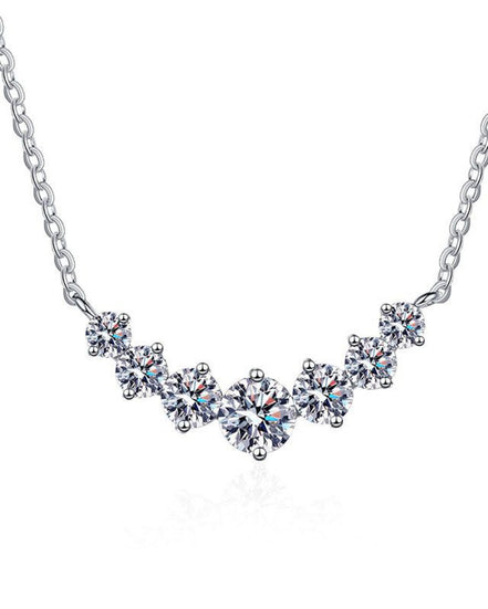 Petra Moissanite Necklace Green