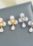 301 Pearl Earrings Gold