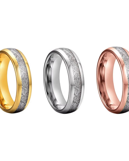 Meteorite Wedding Ring