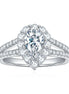 Sky Moissanite Engagement Ring