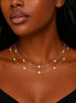 Bezel Moissanite Necklace