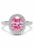 Rosabelle Pink Oval Ring