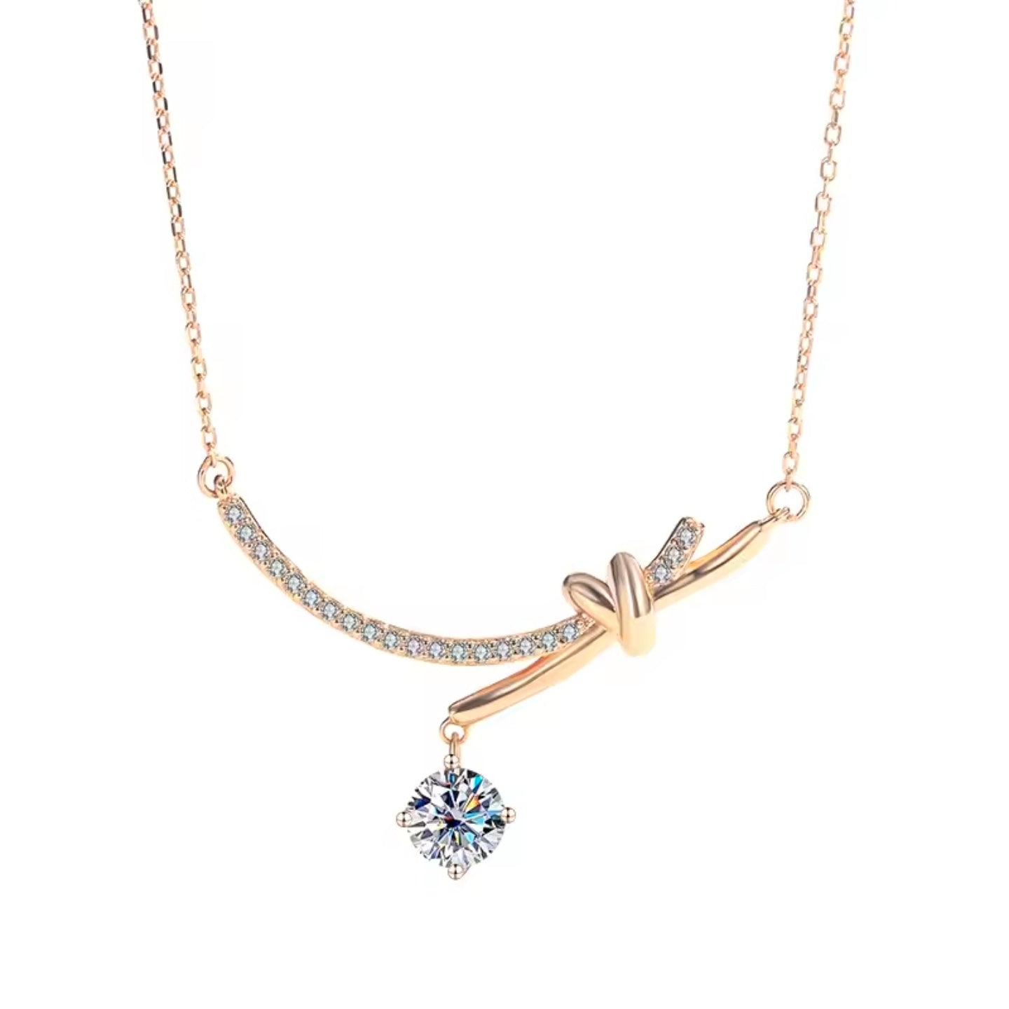 Lorrel Moissanite Necklace
