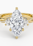 The Oval Luxe Pavé Ring
