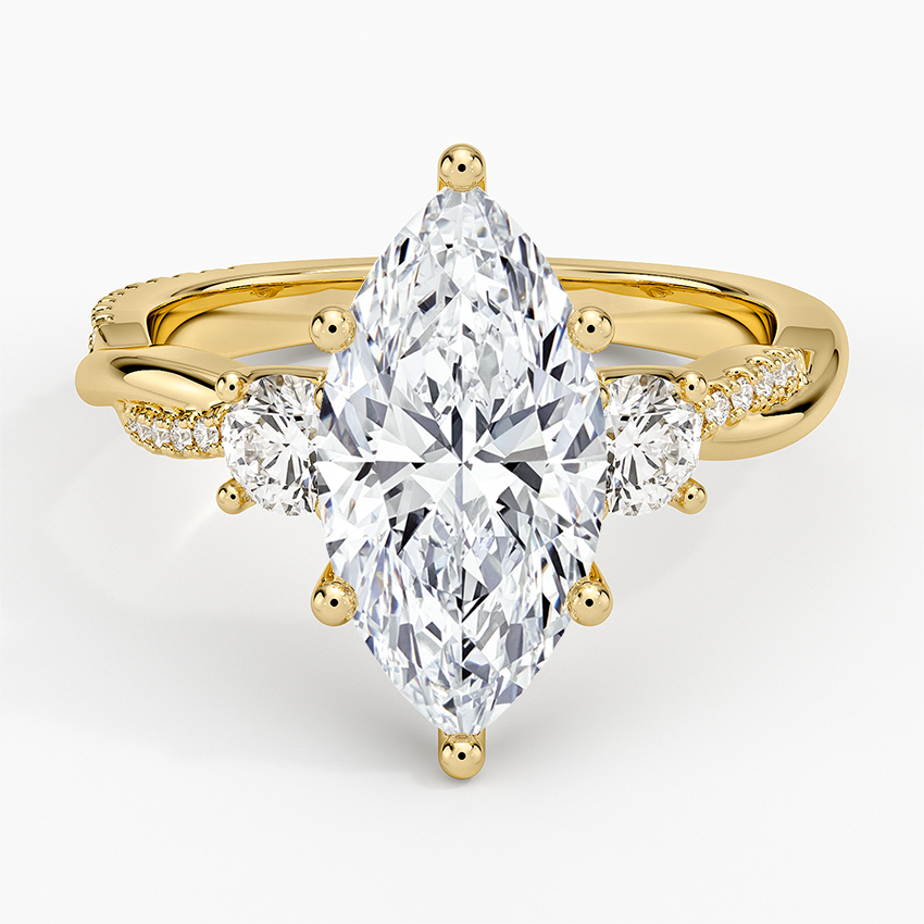 The Oval Luxe Pavé Ring