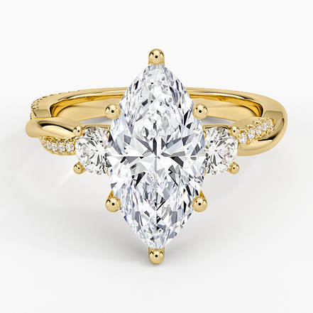 The Oval Luxe Pavé Ring