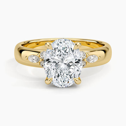 The Cushion Pavé Halo Ring