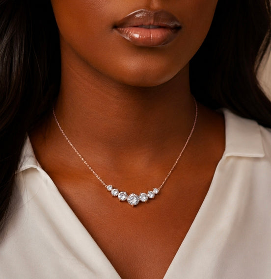 Petra Moissanite Necklace