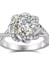 Louisa Entwined Bloom Moissanite Ring