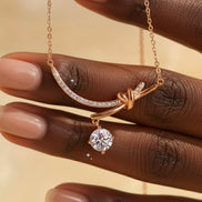 Lorrel Moissanite Necklace