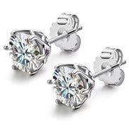 Classic Moissanite Stud Earrings