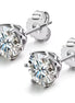 Classic Moissanite Stud Earrings