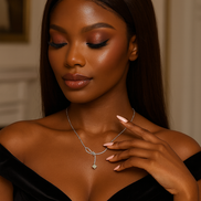Liza Moissanite Necklace