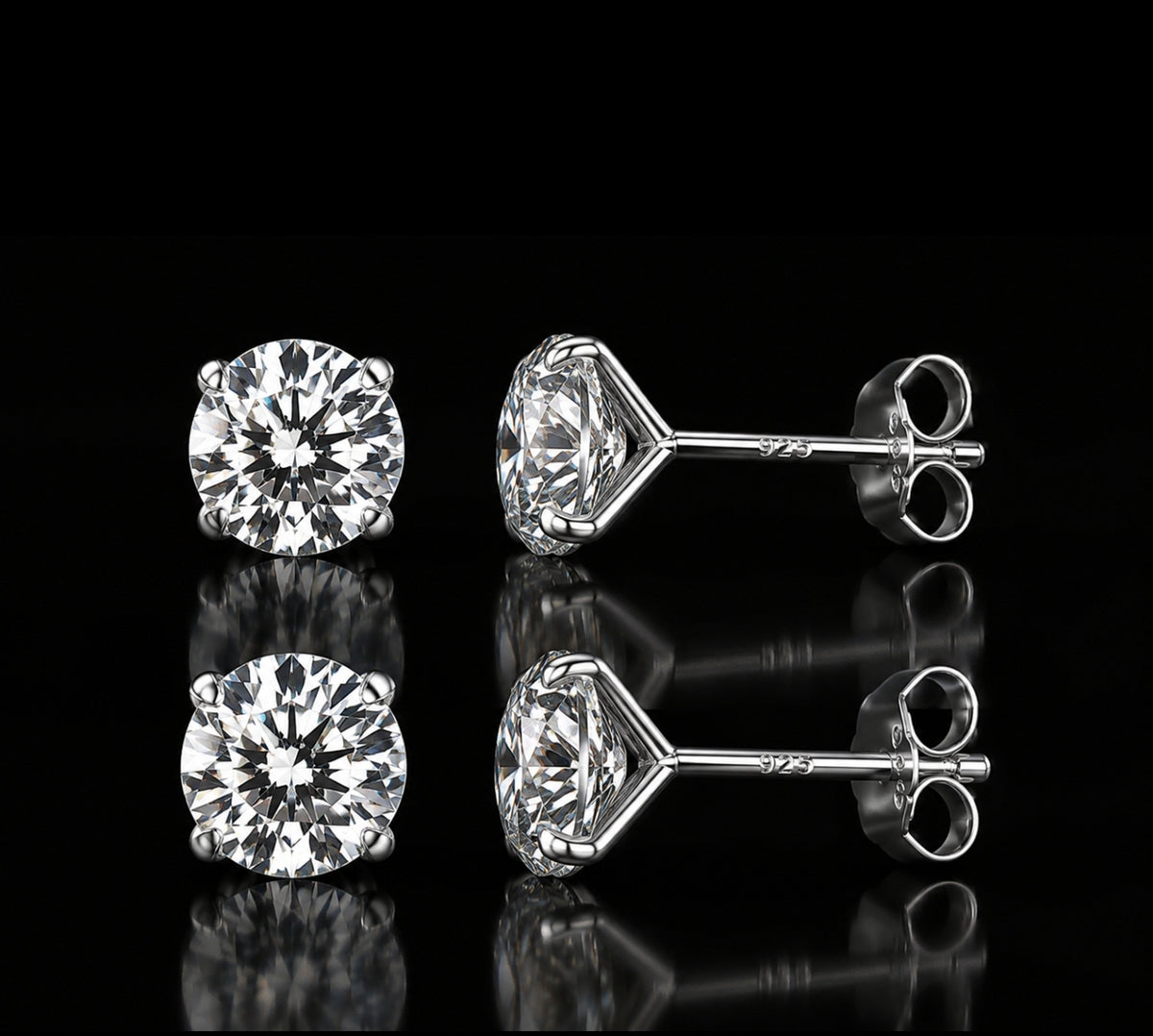 CZ Stud Earrings