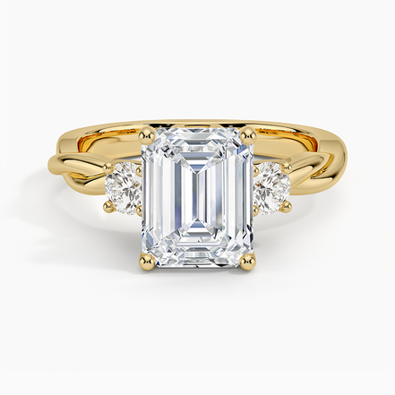 The Pear Lace Cathedral Ring