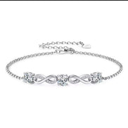 Infinity Moissanite Bracelet