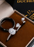 Aurora Oval Moissanite Bridal Set