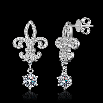 The Fleur de Lumiere Earrings