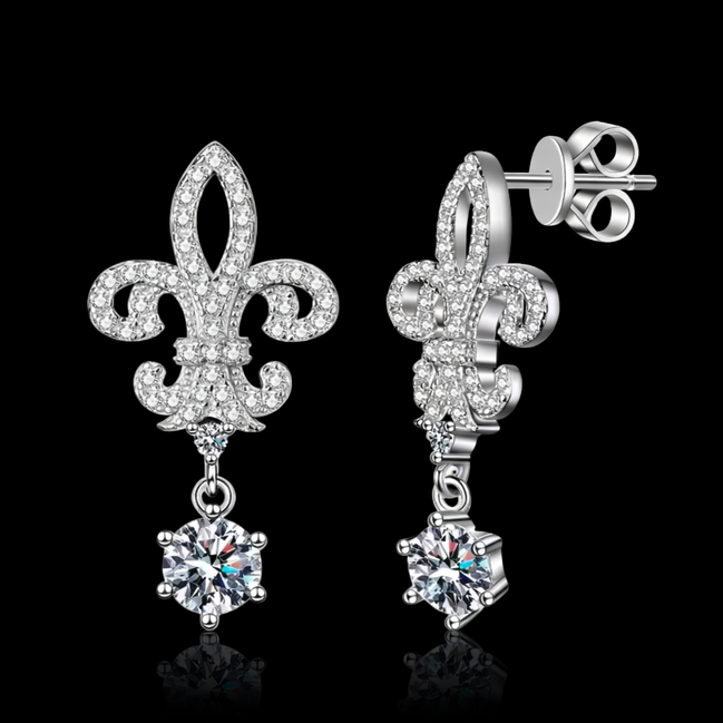 The Fleur de Lumiere Earrings